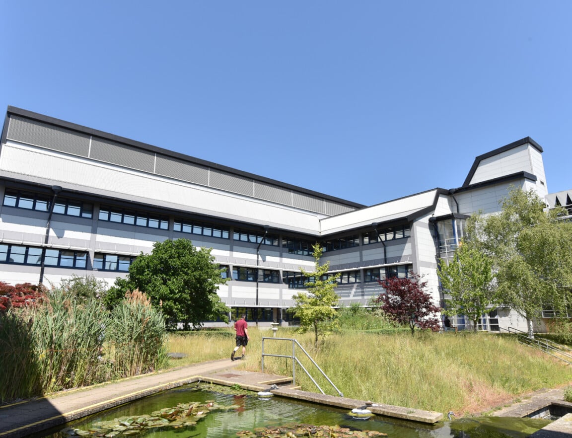 Outside face of the John Innes Centre building