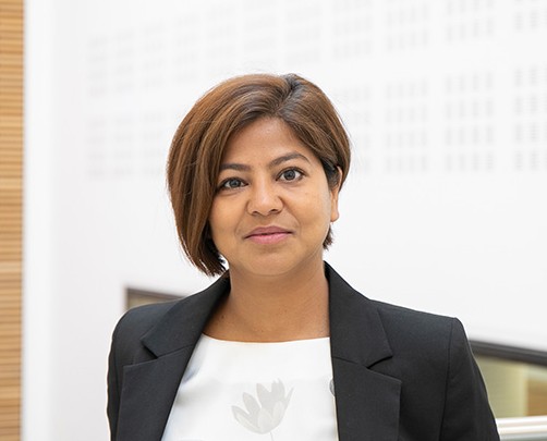 Professional headshot photo of Dr Monika Chhetry